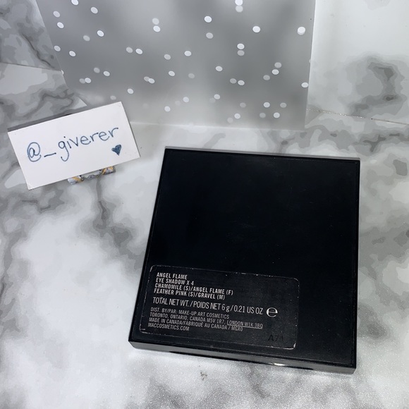 ANGEL FLAME MAC Eye Quad Eyeshadow Palette MAC - Picture 7 of 15